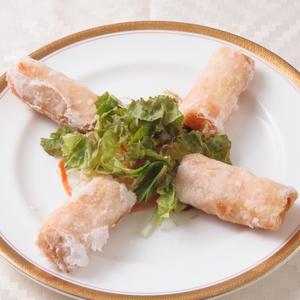 海老のライスペーパー揚げ