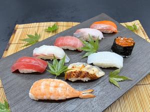 寿司盛合せ(上)1人前 Assorted sushi (premium) for 1 person