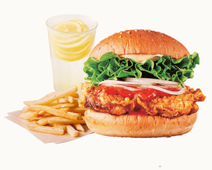 フレッシュネスバーガー [セット]ホットチリチキンバーガー