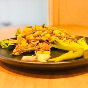 コーン茶葉サラダ