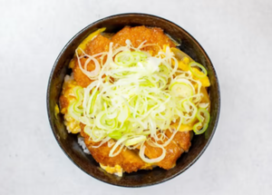俺のねぎ盛りヒレカツ丼