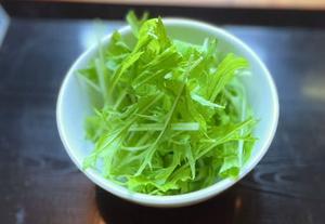水菜盛りMizuna platter