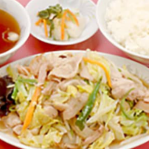 肉野菜炒め定食