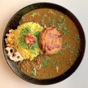 メンチカツキーマカレー