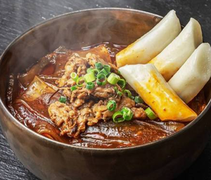 【麻辣】トッポギ極太麻婆春雨Super-thick Bean Curd Vermicelli with korea rice cake