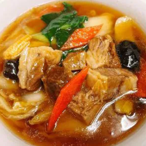 牛バラかけラーメン 豚肉丼セット