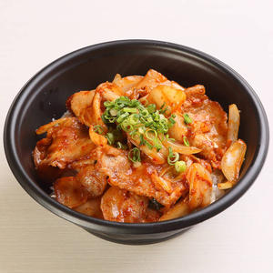 豚キムチ丼