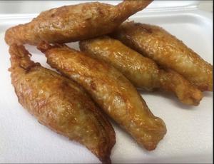 鶏皮の餃子