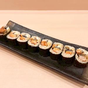 鰻とクリームチーズ巻き