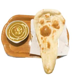 E.野菜カレーナンセット(E.Vegetable Curry Naan Set)