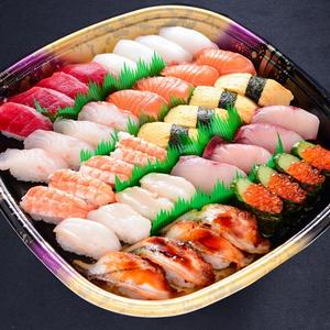 にぎり盛合せ 4人前 40貫 (Assorted Nigiri Sushi Set for Four<40Pieces>)