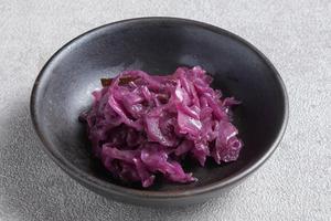 紫キャベツのシュークルート