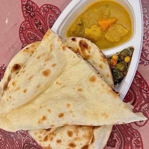 野菜カレー&ナン/Vegetable Curry & Naan