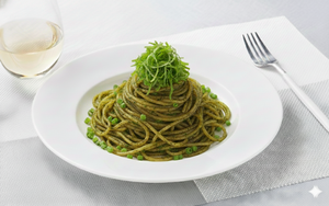 海苔佃煮とバターのパスタ1980円↓