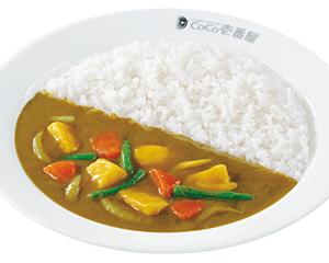 ココイチベジカレー+やさい