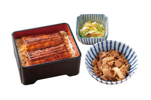 吉野家 鰻重牛小鉢セット