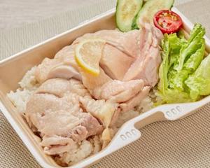 海南鶏パクチーサラダ