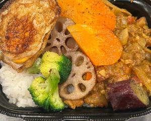 自家製スパイスカレー【大盛り】【ほうれん草と牛肉】 / House-Made Spice Curry(Large)