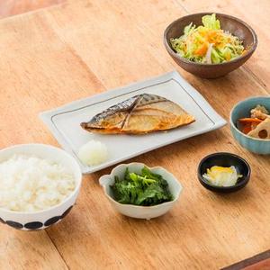 【白米】サバ文化干し定食