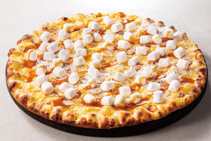 シェーキーズ マシュマロキャラメルのデザートピザ