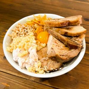 豚油伝Wチャーシューまぜそば