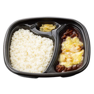 ほっともっと プレミアム牛肉黒カレー(3種のチーズ)