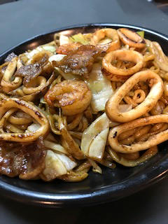 いか塩焼きそば