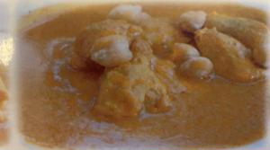 豆チキンカレーセット Beans Chicken Curry Set