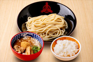 背脂つけ麺～ライス付き