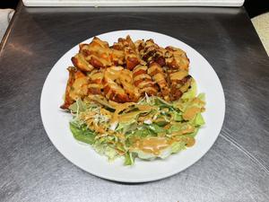 【旨辛】炭焼きチキンオーバーライス [Chili]Grill Chicken Over Rice