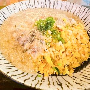 塩あん天津飯