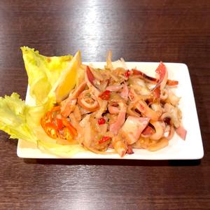 イカのピリ辛サラダ
