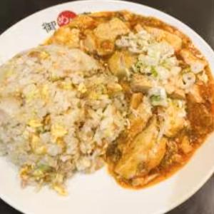 麻婆豆腐チャーハン