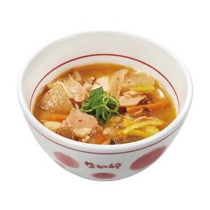 なか卯 具だくさんとん汁 Pork Miso Soup