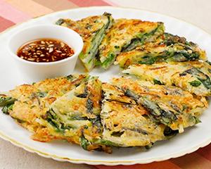 野菜たっぷりチヂミ