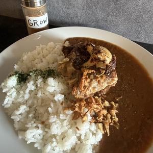 鹿肉と牛テールのキーマカレー(GROW)