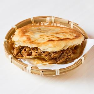 バリバリ中華風ハンバーガー