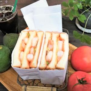 エビピザサンドイッチ Shrimp Pizza Sandwich