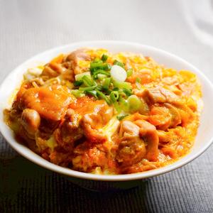 鶏ヶ屋の極み親子丼(鶏 80g) Torigayano Kiwamioyakodon(80g chicken)