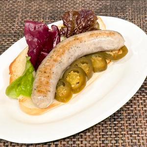 ハラペーニョピクルス、トマトサルサの爽快な辛さがクセになる！ メキシカンドッグ Refreshingly spicy！ Mexican hot dog
