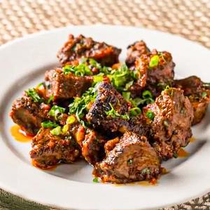 マトンのスパイス和え Spiced Mutton Salad