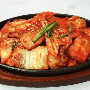 豚キムチ炒め～Stir-fried Pork and Kimchi～