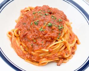 真蛸ミンチのアラビアータスパゲッティ Minched Baby Octpus Arrabbiata Spaghetti