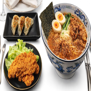 フライドチキンラーメンセット