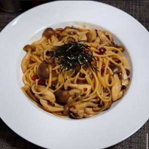 きのこの和風パスタ