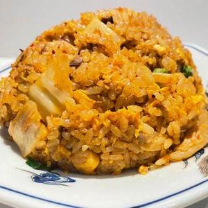 【ピリ辛】キムチチャーハン
