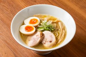 鶏ポタラーメンTHANK 塩玉子付きさらり