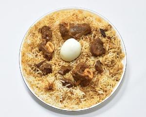 マトンビリヤニ(卵付き)