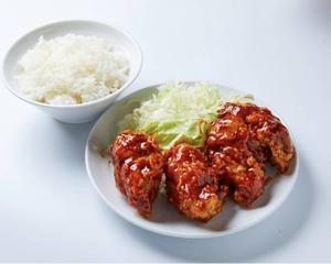 ヤンニョムチキン定食