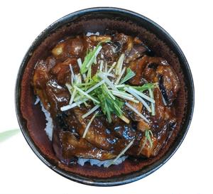 麻婆茄子丼